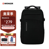 威戈（WENGER）瑞士军士刀双肩包17.3英寸电脑包商务防泼水防菌背包书包612029