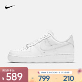 耐克（NIKE）女子空军一号运动鞋 AIR FORCE 1 '07 AF1 DD8959-100 36