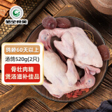 硒全食美富硒汤鸽 520g (260g*2只) 冷冻煲汤滋补 供港鸽子肉 生鲜鸽子汤