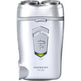 飞科（FLYCO）旗下博锐电动剃须刀双刀头独立浮动刮胡刀充电式刀头水洗商务便携式车载出差胡须刀博锐PS187 飞科旗下博锐PS186