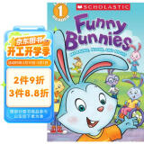 学乐 早上中午和晚上 Scholastic Reader Level 1: Funny Bunnies: Morning Noon And Night 英文原版 进口故事书 （4岁及以上）