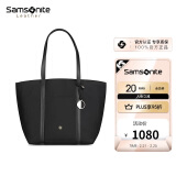 新秀丽（Samsonite）潮流时尚百搭女士托特包单肩手提包包包女包送女友NO3黑色礼物