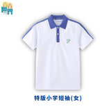青青世界深圳校服小学生凉感透气柔软舒适运动服男女短裤夏长裤薄吸湿排汗 特版小学短袖（女) 120