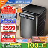 小天鹅（LittleSwan）波轮洗衣机全自动 小乌梅 【TB100V85PLUS] 水魔方防缠绕 超微净泡 直驱变频 10公斤 家电国家补贴