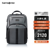 新秀丽（Samsonite）男士双肩包14英寸电脑包商务高端休闲通勤书包男士礼物KO1*08006