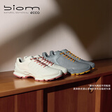 爱步（ECCO）BIOM C户外运动鞋 登山鞋牛皮老爹鞋女鞋运动鞋 白色/玫红色80046361234 37