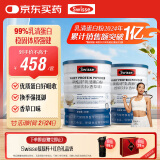 Swisse斯维诗99%乳清蛋白粉 成人营养品术后补免疫球蛋白送长辈 450g*2