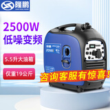 隆鹏汽油发电机220v家用小微型迷你手提便携式户外车载大功率静音变频 【2500W】手启动（性价比款）