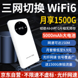 米攸随身wifi可移动无线wifi6免插卡随行网络无线上网卡便携式4g无限路由器全国通用流量2024款