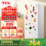 TCL 118升L3 单门双温家用白色小冰箱节能低噪租房电冰箱小户型超薄迷你国家补贴R118L3-A