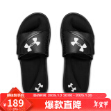 安德玛（UNDERARMOUR）春夏Ignite VI男子休闲运动拖鞋3022711 黑色003 40