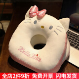 派客思午睡枕办公室午睡神器桌上趴睡枕冰丝抱枕小学生卡通午休趴趴枕头 KT猫（四季通用） 午睡枕27*27cm