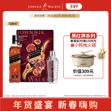 尊尼获加（JOHNNIE WALKER）洋酒 12年黑方黑牌雪莉礼盒装700ml 苏格兰调和型威士忌 年货送礼