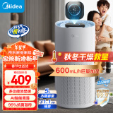 美的（Midea）【小蓝鲸600】无雾空气净化加湿器婴儿落地除菌卧室静音增湿器孕妇家用长效落地桌面SZ-2Y50