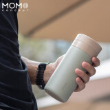 MOMOCONCEPT茶水分离保温杯男士水杯momo送礼高颜值车载大容量泡茶杯子女