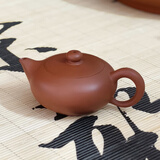 林李间正宗潮州朱泥手拉壶原矿家用茶具紫砂壶茶壶送礼君德壶吴焕斌制 【凤雏】吴焕斌