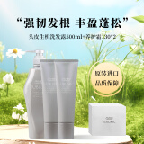 资生堂专业美发（SHISEIDO PROFESSIONAL）芯护理道头皮生机系列洗发露控油稀疏发质强根健发头皮洗发水无硅 甄选礼盒洗发500ml+护发130g*2