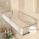 慕亚（MUYA）卫生间置物架浴室厕所壁挂墙上化妆品收纳架洗手间免打孔架子