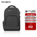 新秀丽（Samsonite）电脑包双肩包商务背包笔记本包休闲都市36B*09010黑色15英寸