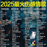 车载u盘无损音乐2025新款网红抖音热门歌曲视频MV车载音乐u盘 跟新至本月歌曲3500首+300视频