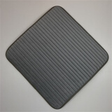 阔邺 【可定制】毛绒坐垫办公室椅子坐垫秋冬季学生坐椅垫电脑椅座垫 豪横 灰色 50x50CM 用于办公椅