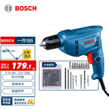 博世（BOSCH）GBM 400 KLE 手电钻400瓦电动螺丝刀手枪钻 自锁夹头15件附件套装