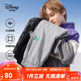 迪士尼（DISNEY）童装儿童男童加绒运动长裤宝宝时尚帅气裤子24冬DB331ME04灰130