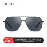 暴龙（BOLON）眼镜飞行员式太阳镜偏光墨镜驾驶镜户外钓鱼露营防晒墨镜 BL8068 1.56非偏光定制(下单请联系客服)