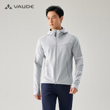 巍德（VAUDE）polartec抓绒衣男保暖t恤长袖户外登山骑行连帽抓绒外套VG2432104