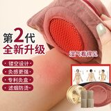 御道一联镂空铜艾灸盒随身灸家用滤烟艾灸罐几乎无烟艾炙盒防烫温灸包