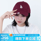 MLB棒球帽男女【女明星虞书欣同款】鸭舌帽软顶3ACP7701N-50CGS-F