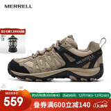 迈乐（Merrell）户外徒步鞋男女款ACCENTOR GTX/WP经典防水透气防滑耐磨登山鞋 J500409-GTX银（男） 41