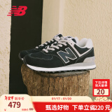 NEW BALANCE NB574官方休闲鞋男鞋女鞋复古拼接经典百搭舒适运动鞋ML574EVB 黑色 ML574EVB 45 (脚长29cm)