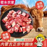 跑山密水农家原切牛腩肉 新鲜牛肉 生鲜 烧烤食材牛腱子牛肋条 排骨 牛排 里脊 精品牛腩块2斤