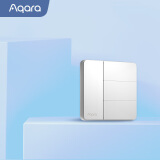 Aqara智能开关 遥控开关 已接入苹果HomeKit 智能家居 卡农三键 初雪白