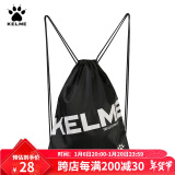 KELME/卡尔美束口袋抽绳双肩背包足球收纳袋健身运动包K034 黑色 均码(35cm*45cm)