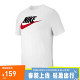 耐克NIKE 男子T恤透气 ICON FUTURA 文化衫 AR5005-100白色XL