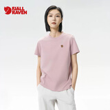 FJALLRAVEN北极狐春夏女士户外纯色运动轻量徒步上衣短袖T恤012512096 400C蔷薇粉 M 【AM-165/88A】