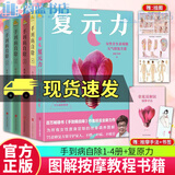 包邮 印签版  赠挂图 穴位图 手到病自除1-4册+复原力 杨奕全五册12 345 儿童常见病特效疗法 杨奕全四册1234 全套图解按摩教程书籍养生全集 中医养生按摩推拿足底按摩健康书 F 印签版 杨