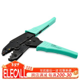 伊莱科（ ELECALL）压接钳0.5-6mm² 预绝缘压线冷压端子钳ELE-03C