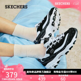 斯凯奇（Skechers）熊猫鞋女鞋厚底增高老爹鞋百搭休闲运动鞋小白鞋12241