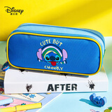 迪士尼（Disney）笔袋小学生 大容量多层收纳耐脏文具盒铅笔盒文具袋上学学习用品 史迪奇A83234-W3