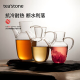teastone水经注玻璃茶壶高硼硅玻璃杯公道杯绿茶壶玻璃泡茶壶茶具500ml