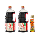 海天 0金标生抽1.28L*2+燕庄头道芝麻油100ml