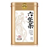 茶小赐茶叶黑茶六堡茶熟茶 2016年特级窑藏广西梧州陈香熟茶茶叶礼盒 【单罐品鉴-特级金花六堡75g】