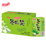 惠尔康冬瓜茶饮料植物饮品清爽解腻果汁茶整箱248ml*24盒清甜爽口不腻 冬瓜茶248ml*16盒