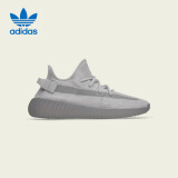 阿迪达斯YEEZY350春夏STEELGREY运动鞋IF3219雾灰色43