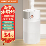 海纳斯（HANASS）加湿器 迷你小巧小型轻音加湿伴侣 空调房家用办公室桌面 上加水 USB插电便携车载 MYX-109