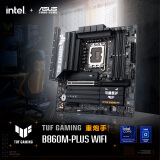 华硕TUF GAMING B860M-PLUS WIFI重炮手主板 支持 CPU 245KF/230/225 (Intel B860/LGA 1851）