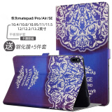 tople适用华为平板Matepad11.5S保护套pro12.2/11/10.8英寸Air12保护壳24款SE11/10.4全包磁吸轻薄防摔 罗马印花 MatePad Pro 10.8英寸